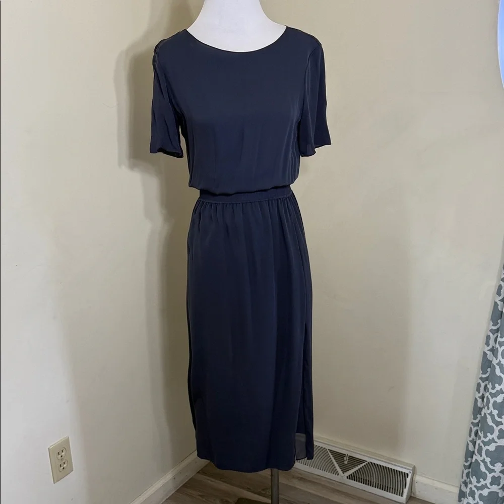 THEORY 100% Silk Dress Small - Picture 1 of 9